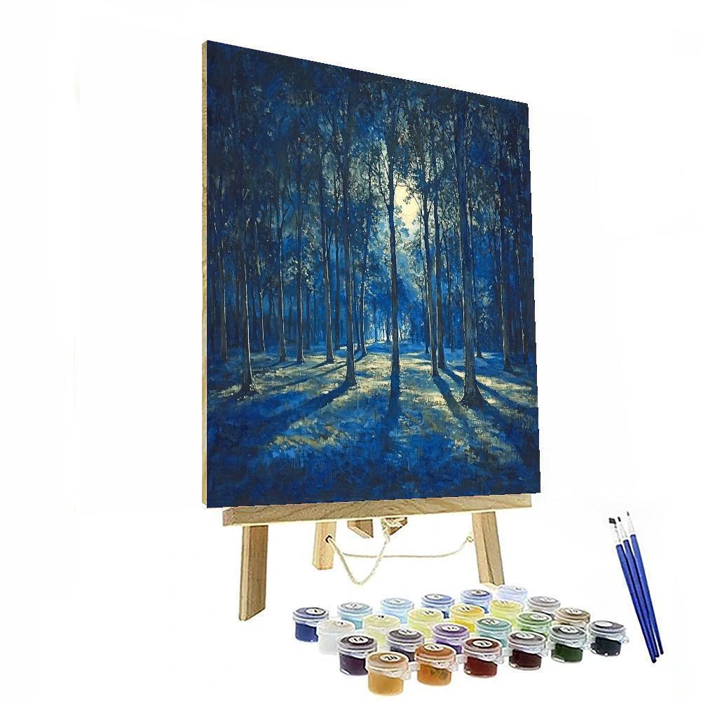 James Abbott McNeill Whistler Inspired Nocturnal Whispers  DIY Paint By Numbers