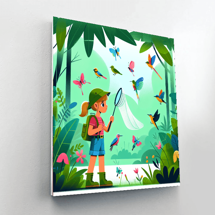 Rainforest Wonders Expedition Paint By Number