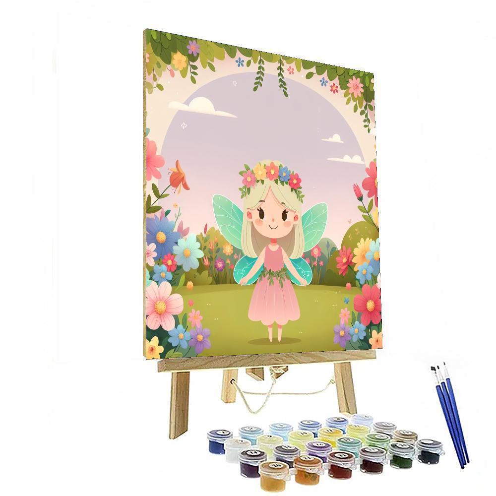 Fairy Garden Retreat Paint By Numbers Art