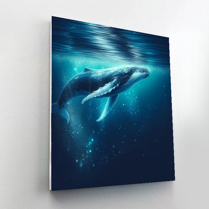 Whale's Deep Sea Symphony Paint By Color