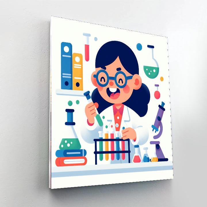 Little Scientist Paint By Numbers Kits