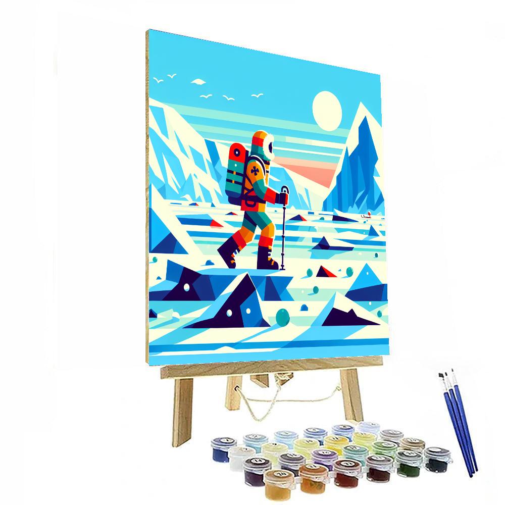 Polar Explorer's Journey Painting By Numbers Kit