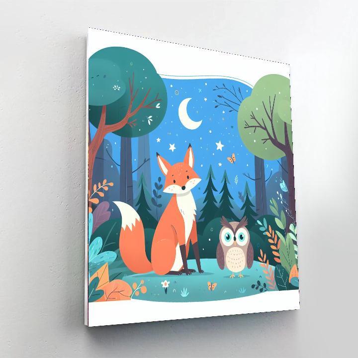 Wild Woods DIY Paint By Numbers