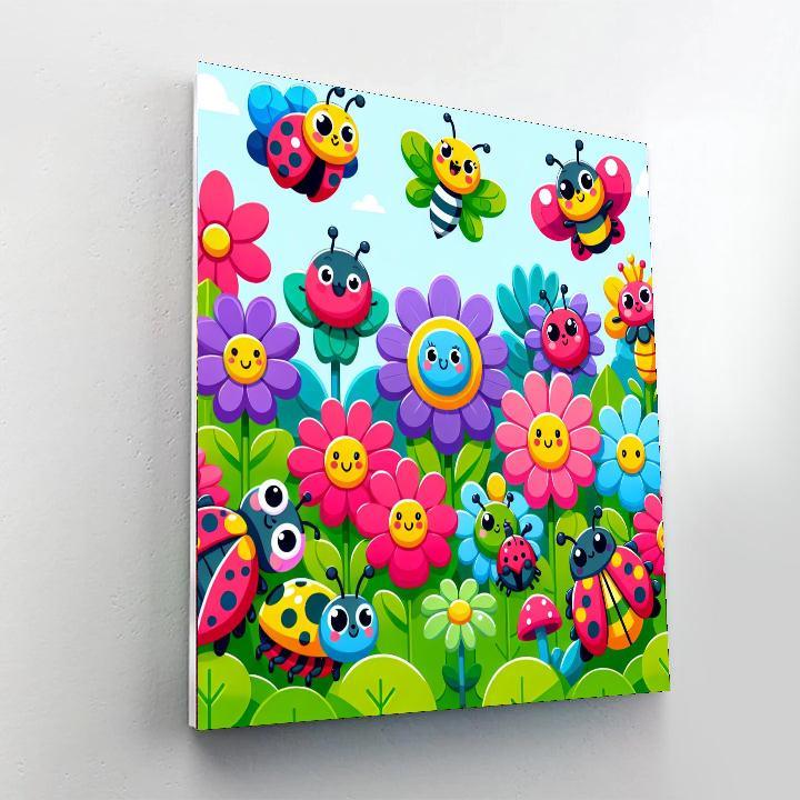 Fun With Insects Numbered Painting Kits