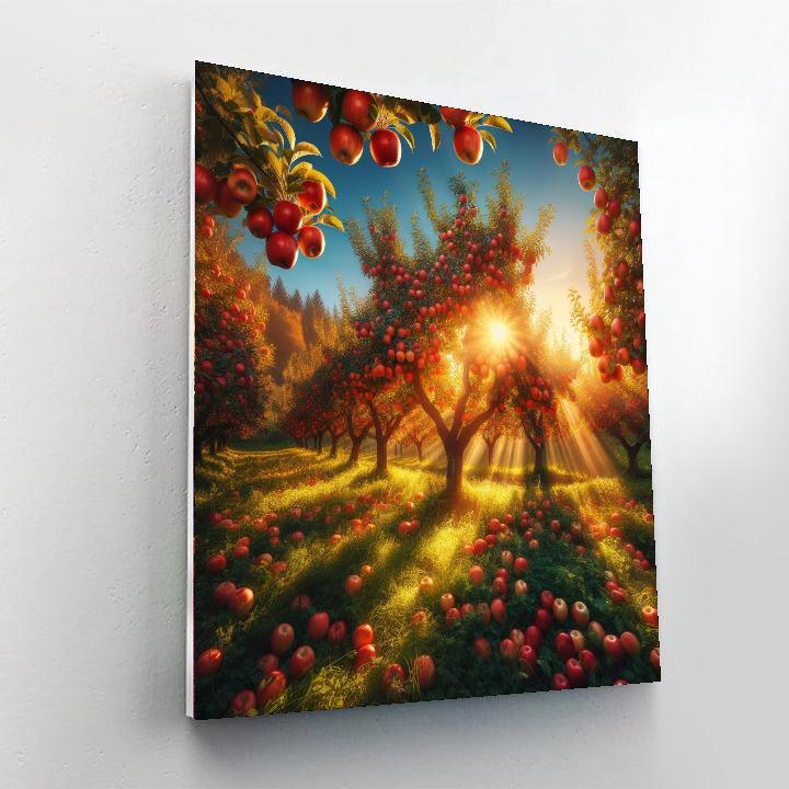 Lush Orchard Delight Numbered Painting Kits