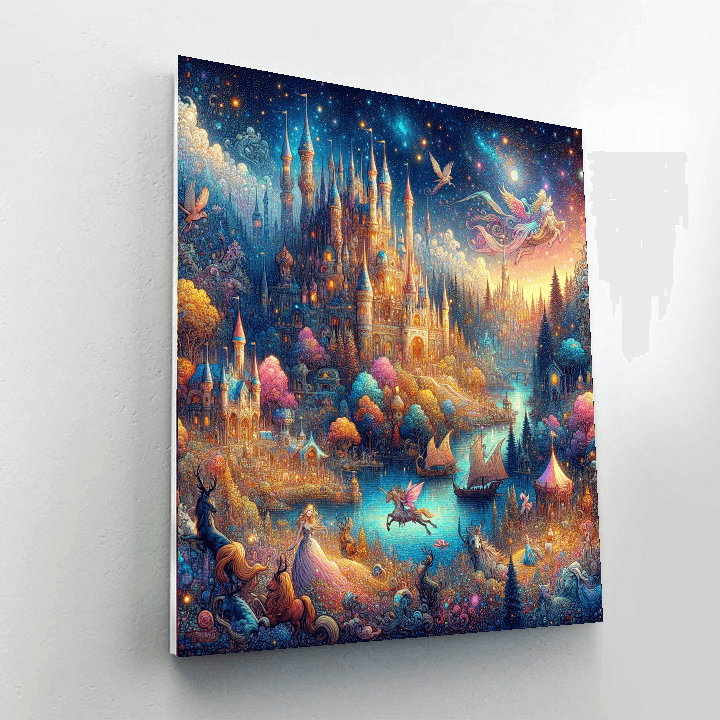 Magical Fairy Tales Paint By Color