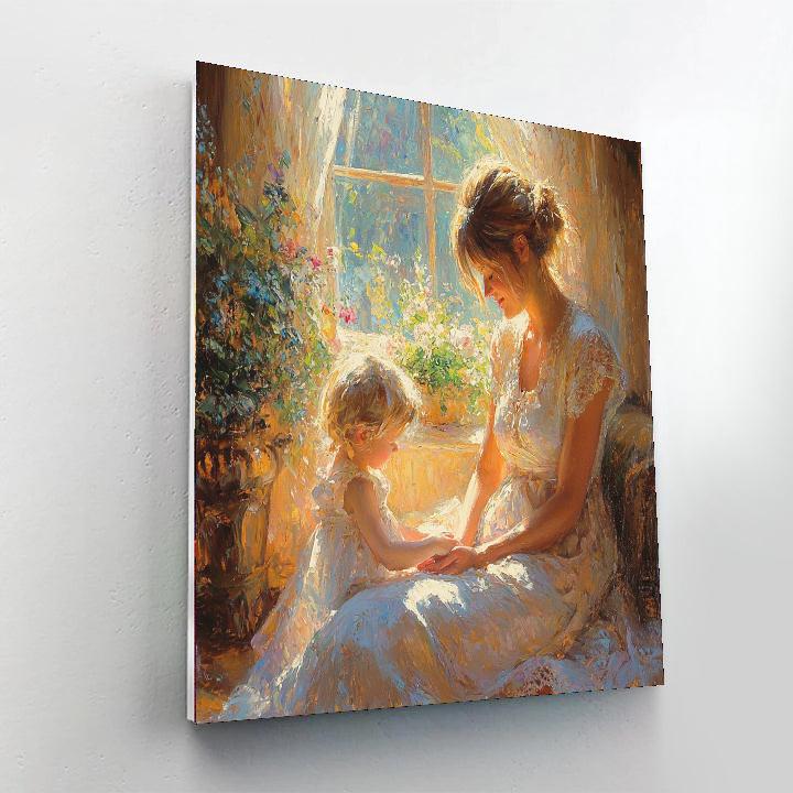 Sunlit Lullabies Painting Number Kit