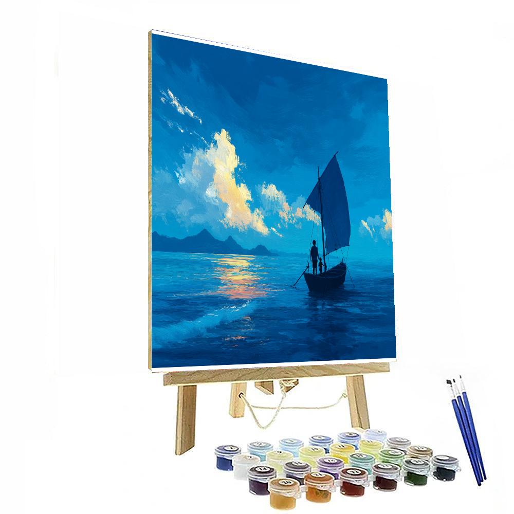 Sailing On Love's Waves Paint By Numbers Kits