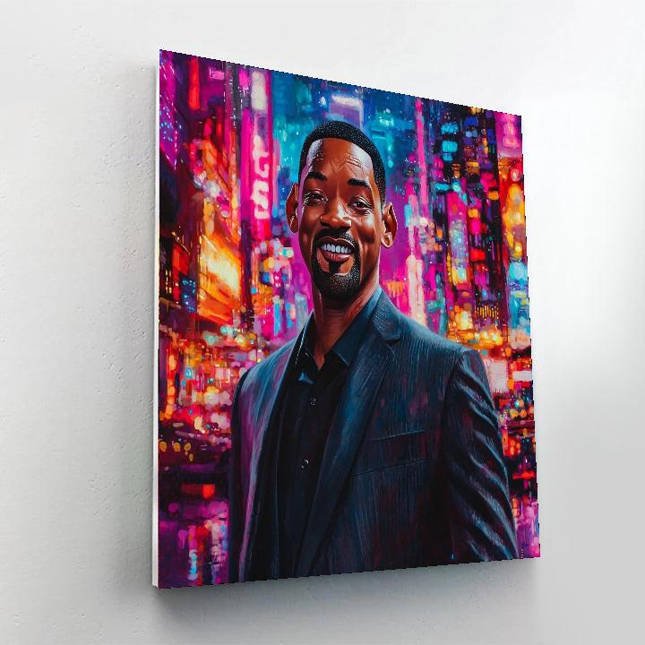Will Smith: Fresh Prince To Blockbuster King Numbered Painting Kits