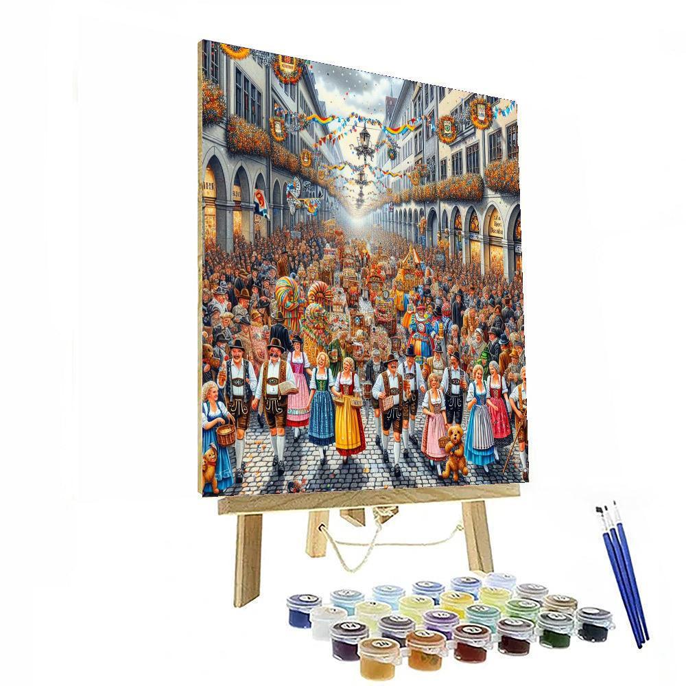 Fasching - Munich, Germany Paint By Numbers Art