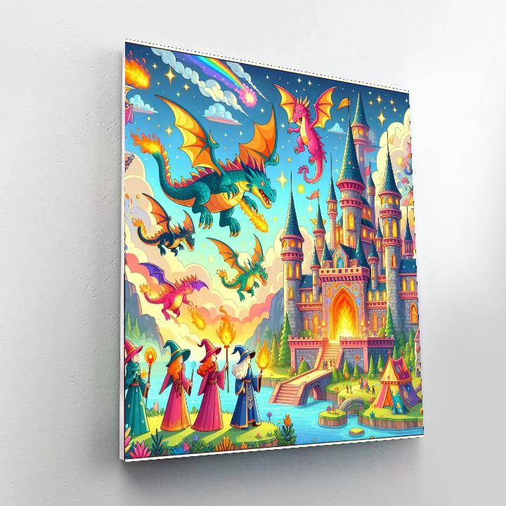 Fantastic Fantasy Land Paint By Numbers Kits