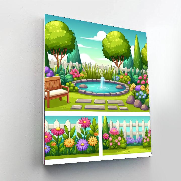 Secret Sanctuary Paint By Numbers Art