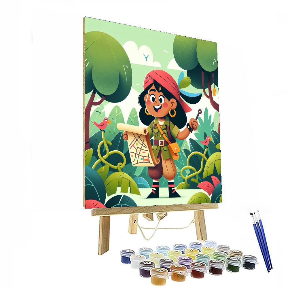 Brave Explorer Numbered Painting Kits