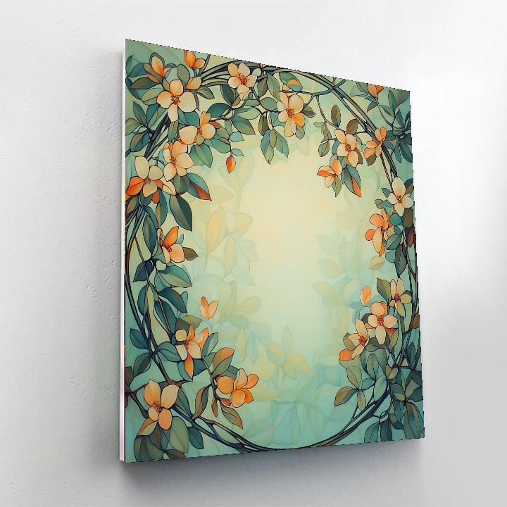 Alphonse Mucha Inspired Essence Of Harmony  Paint By Number