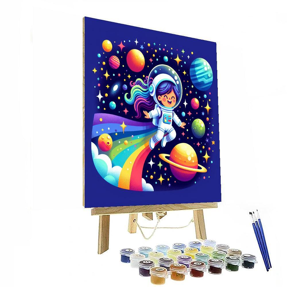 Cosmic Adventure Blast Paint By Number