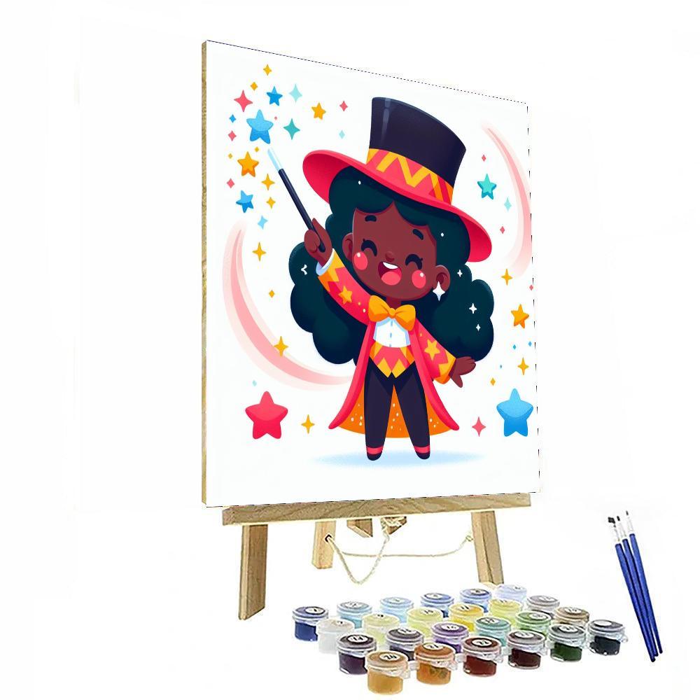 Merry Magician Number Painting