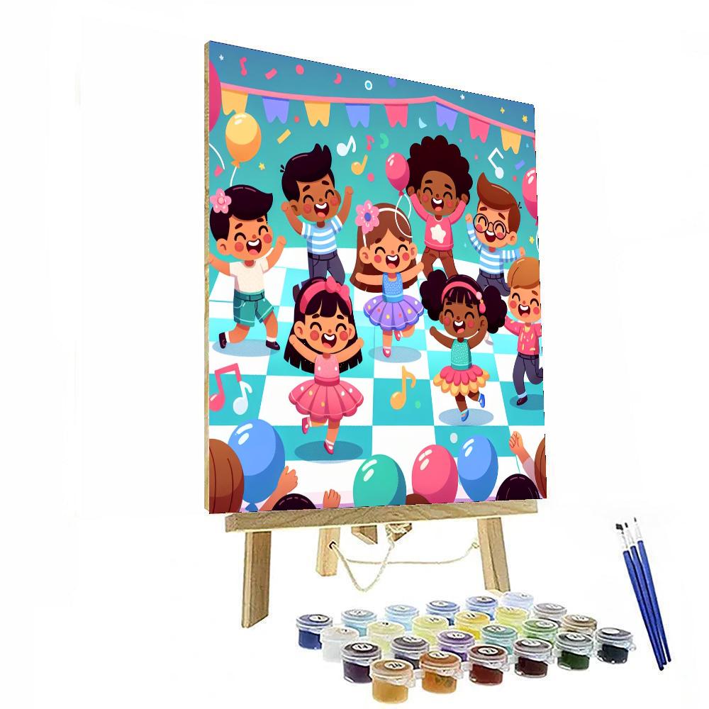 Doodle Dance Party Numbered Painting Kits