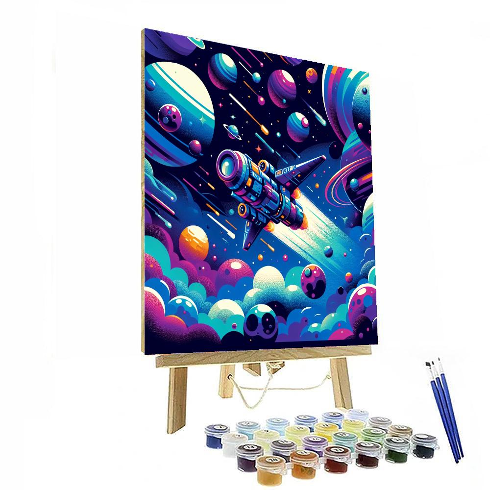 Galactic Mission Journey Numbered Painting Kits