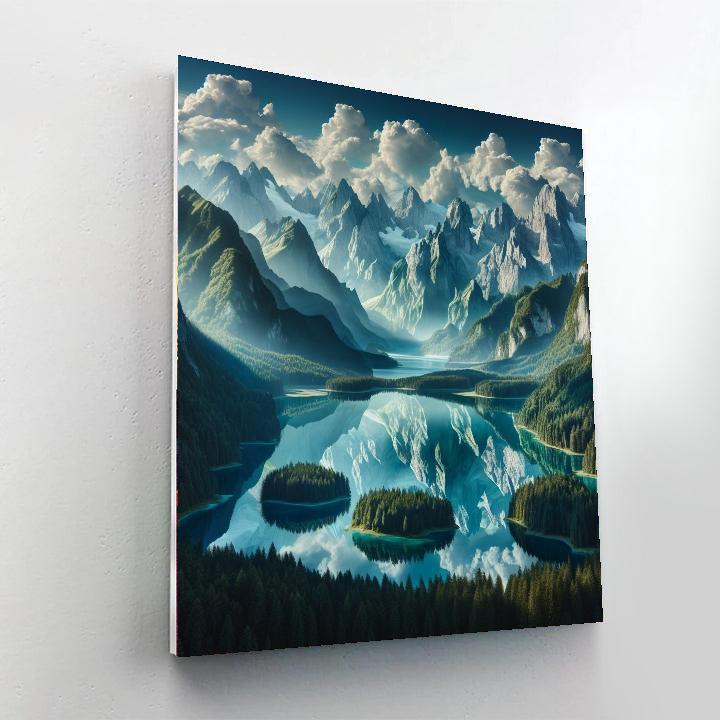 Majestic Wilderness Retreat Numbered Painting Kits