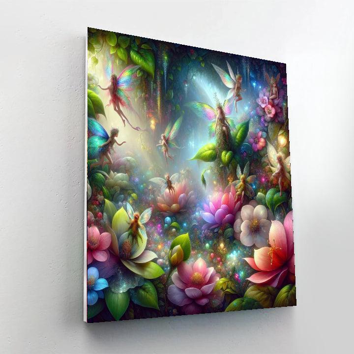 Whimsical Fairy Grove Paint By Numbers Kits