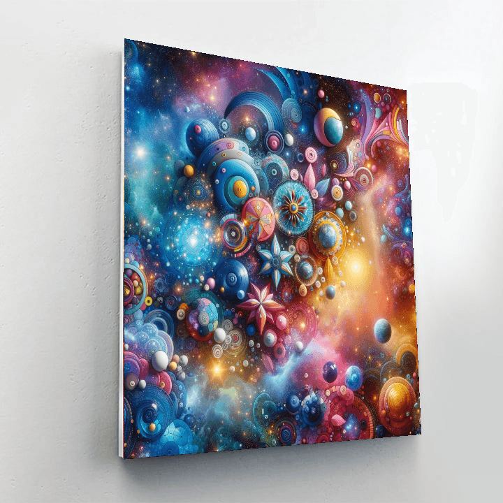 Cosmic Fantasy Landscape DIY Paint By Numbers
