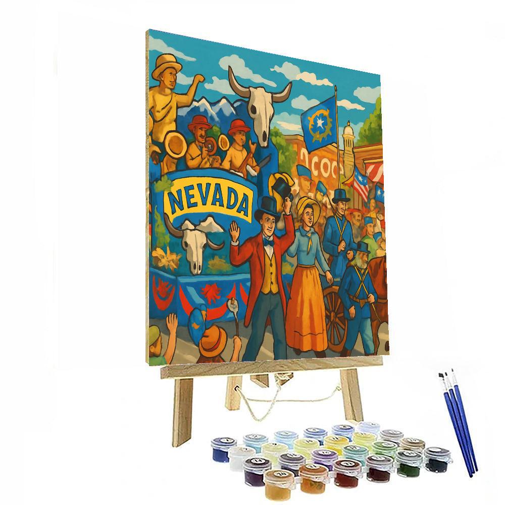 Nevada Day - Carson City, Usa Numbered Painting Kits