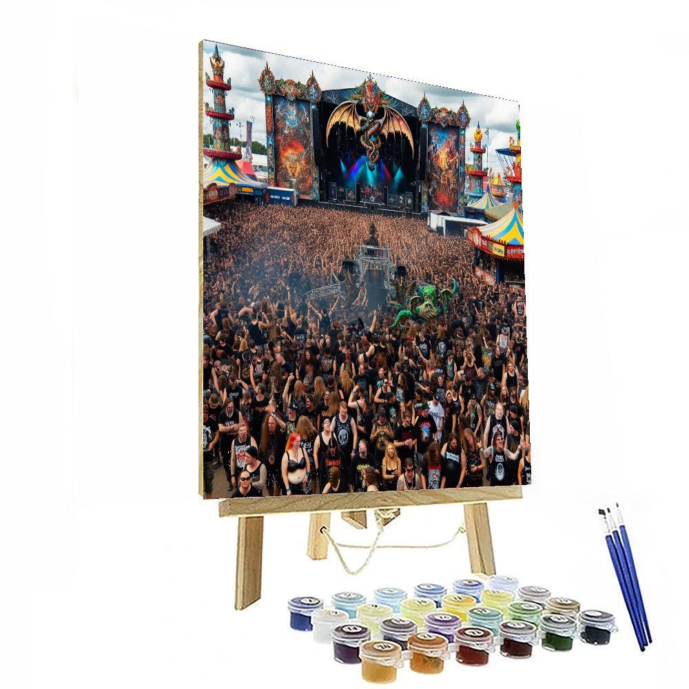 Wacken Open Air - Wacken, Germany DIY Paint By Numbers