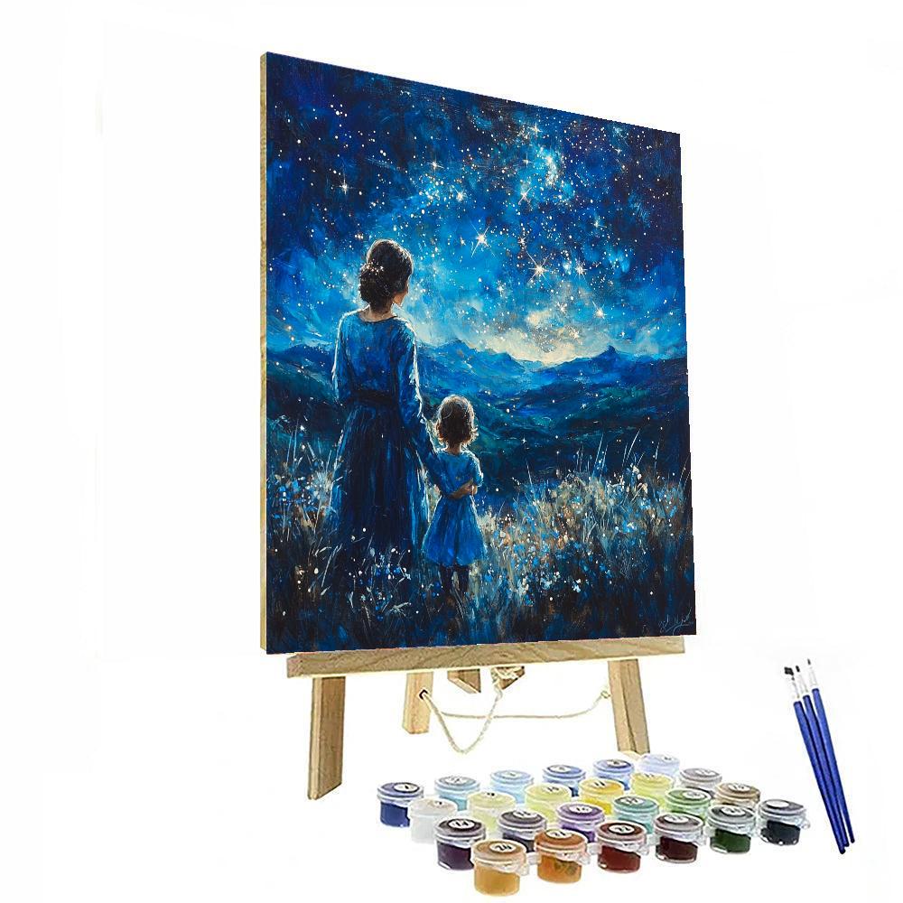 Guiding Stars Of Night Paint By Number