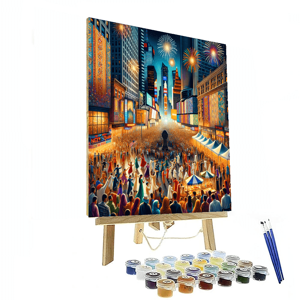Diwali Festival Of Lights - New York City, Usa DIY Paint By Numbers