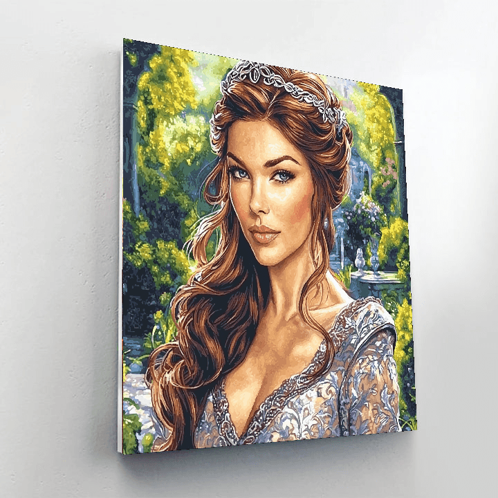 Natalie Dormer: The Regal Ambiguity Of The Queen's Guard Paint By Number