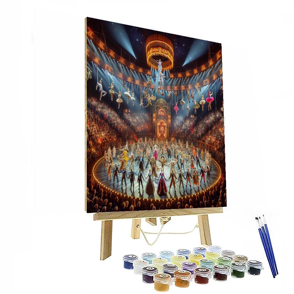Circus Festival Of Monte-carlo Number Painting