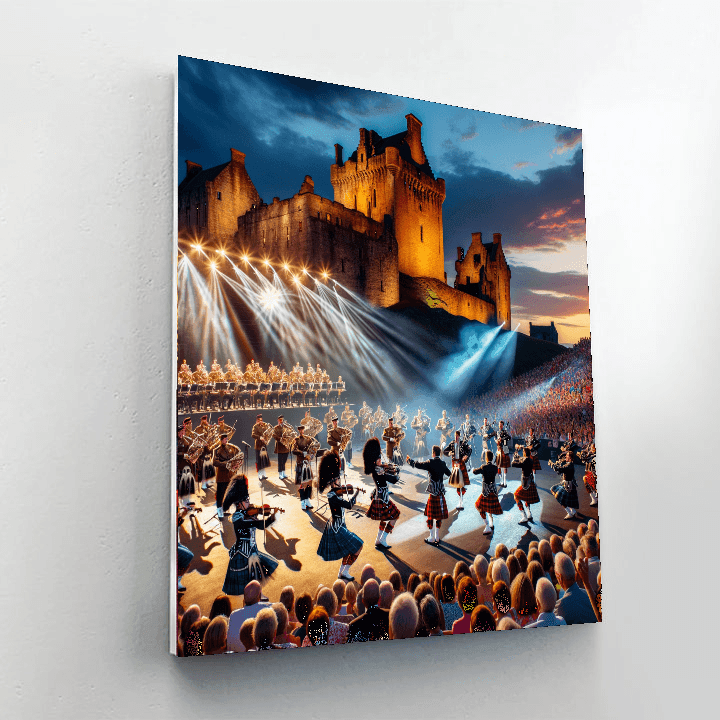 Royal Edinburgh Military Tattoo Paint By Numbers Kits