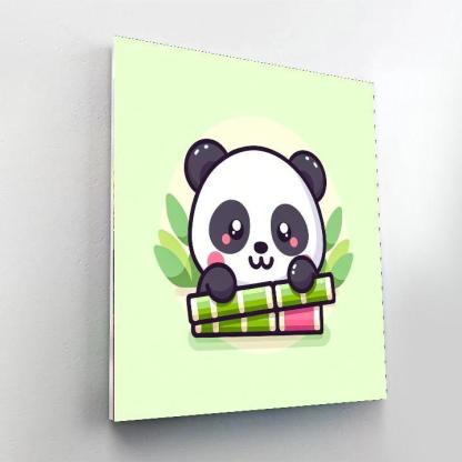 Playful Little Panda Paint By Number