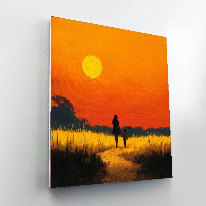 A Mother's Love Is Forever Paint By Numbers Kits