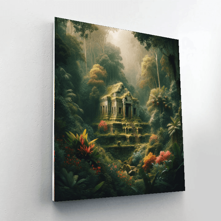 Mysterious Ancient Ruins Paint By Number