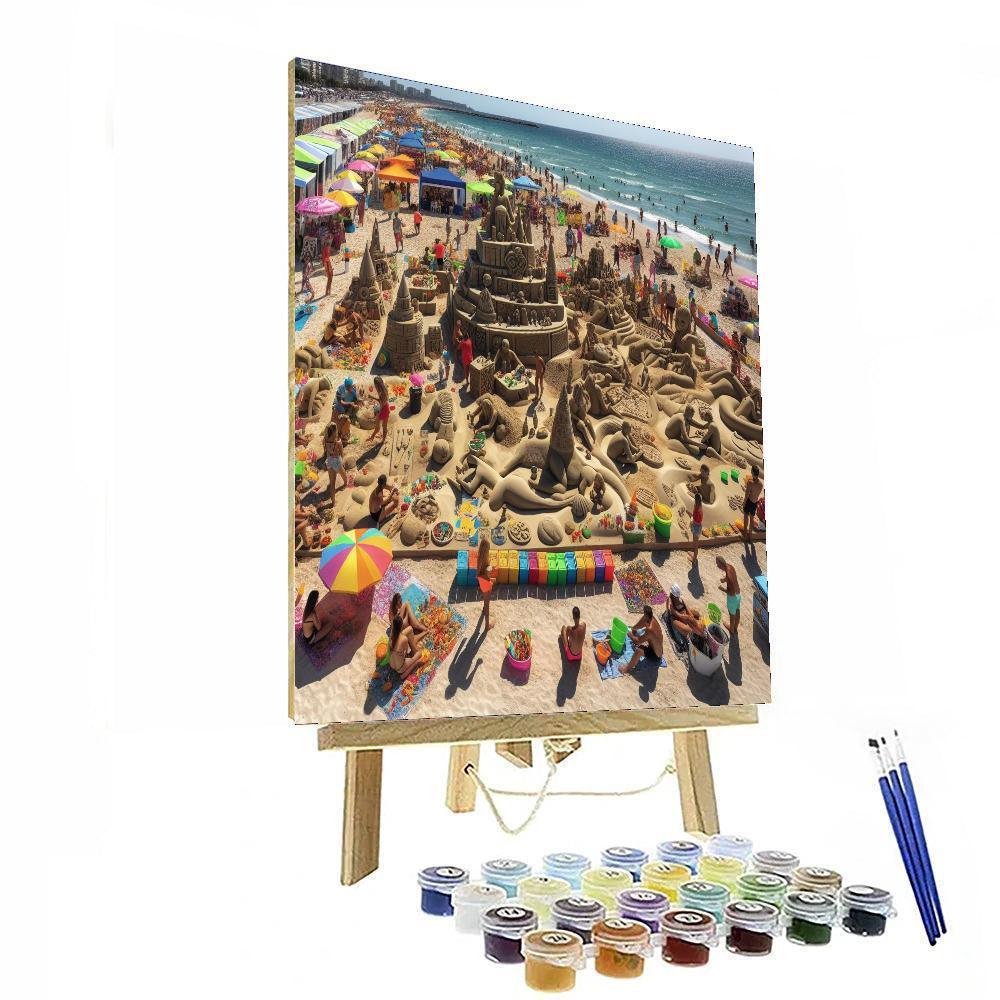 Busan Sea Festival - South Korea DIY Paint By Numbers