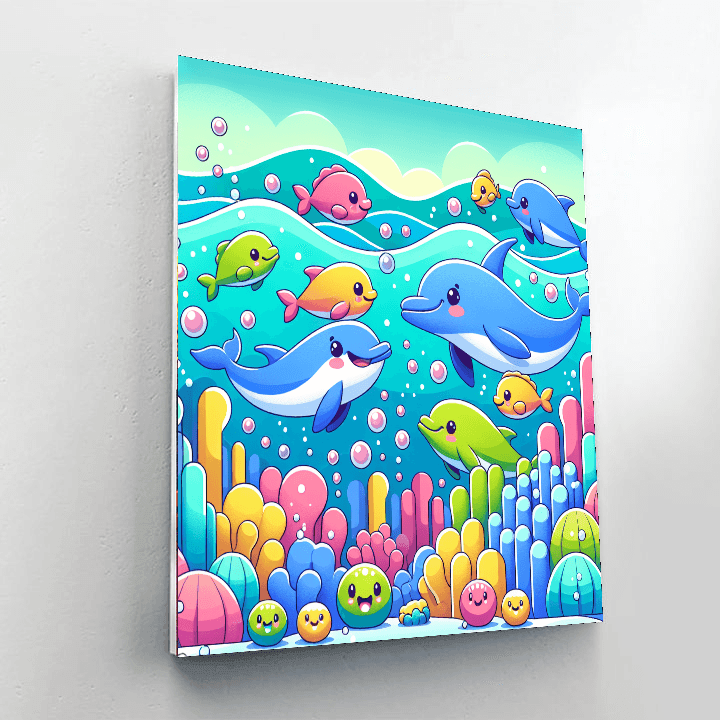 Magical Underwater Kingdom Paint By Color