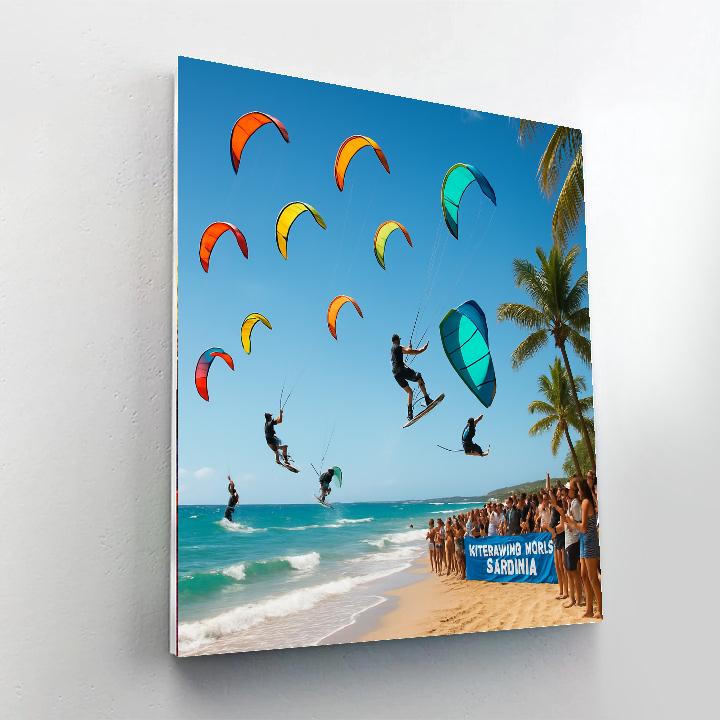 Kitesurfing World Cup - Italy DIY Paint By Numbers