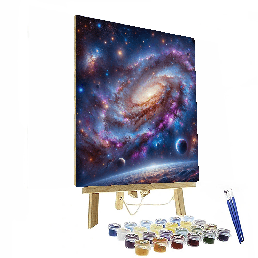 Galactic Dreamscape - DIY Painting By Numbers Kit – Artistry Rack