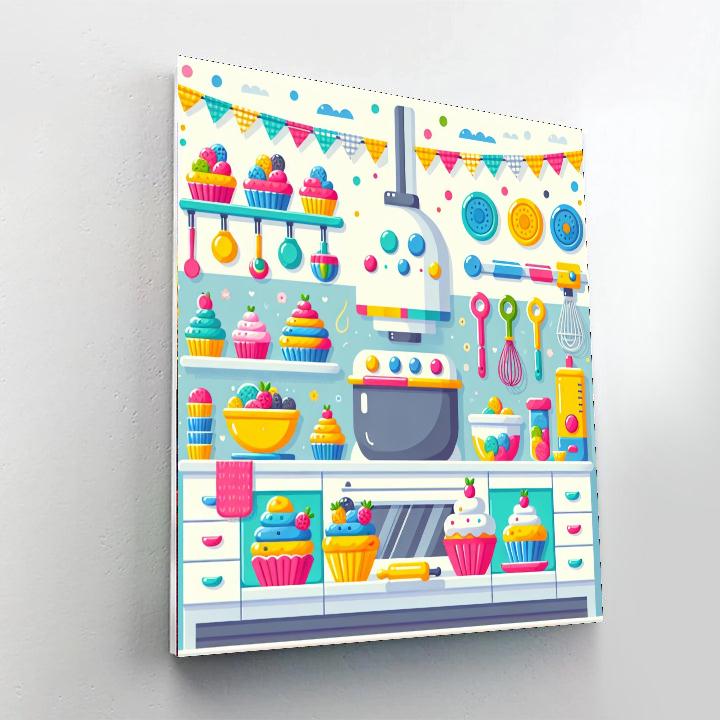 Baking Fun With Sweet Treats Paint By Color