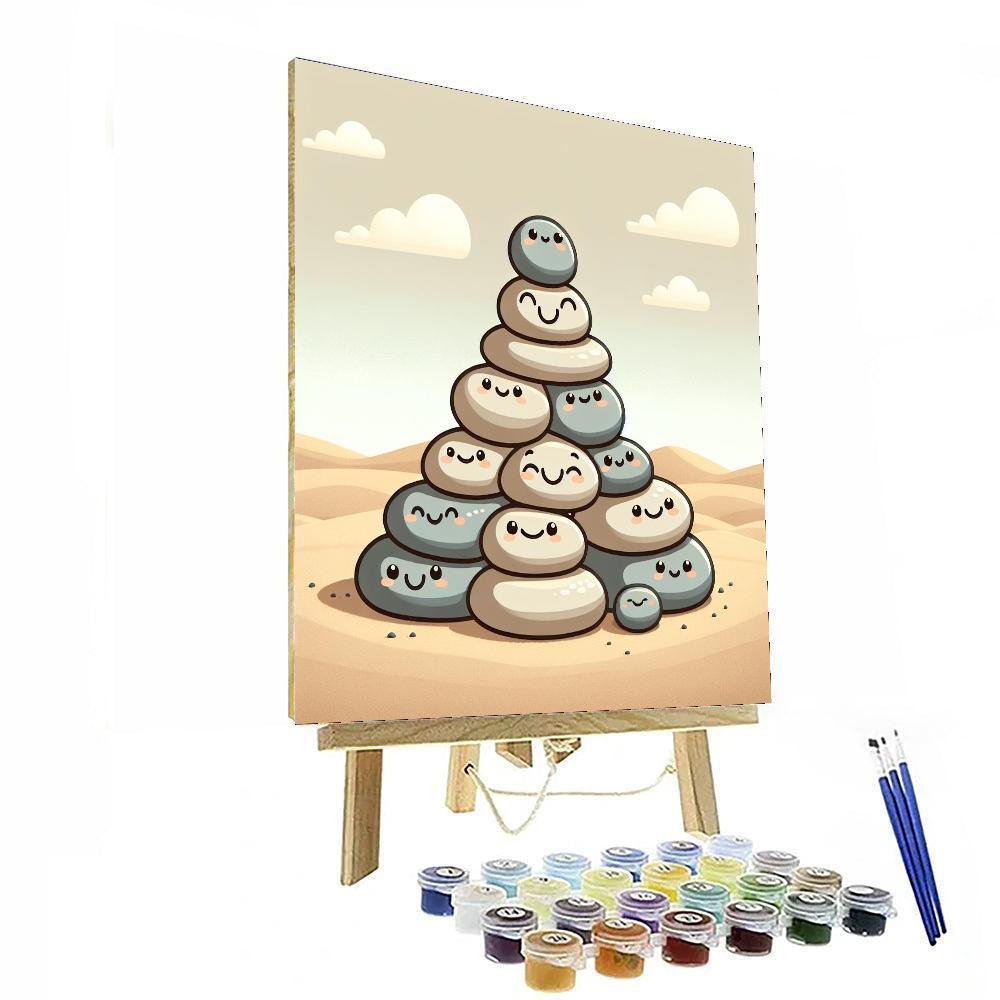 Pebble Pals Numbered Painting Kits