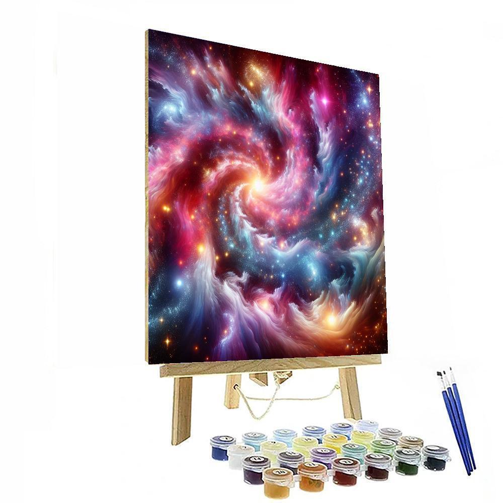 Celestial Light Show Painting By Numbers Kit