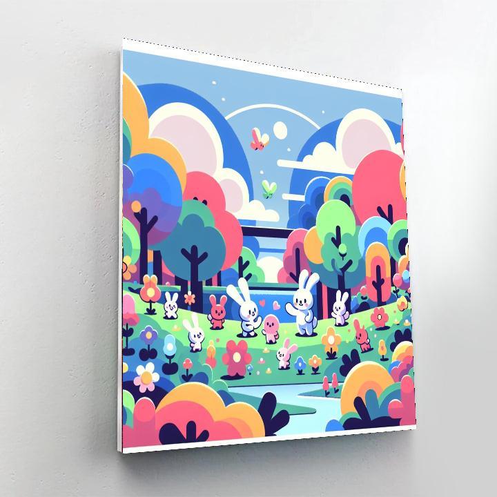 Wacky Wonderland Numbered Painting Kits