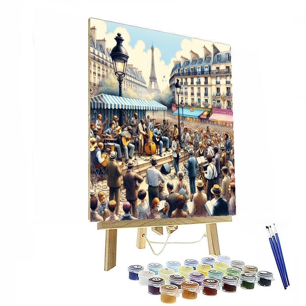 Fète De La Musique - Paris Paint By Number