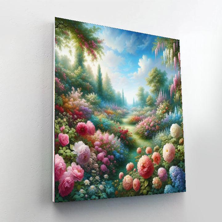 Bell's Garden Harmony Paint By Numbers Art