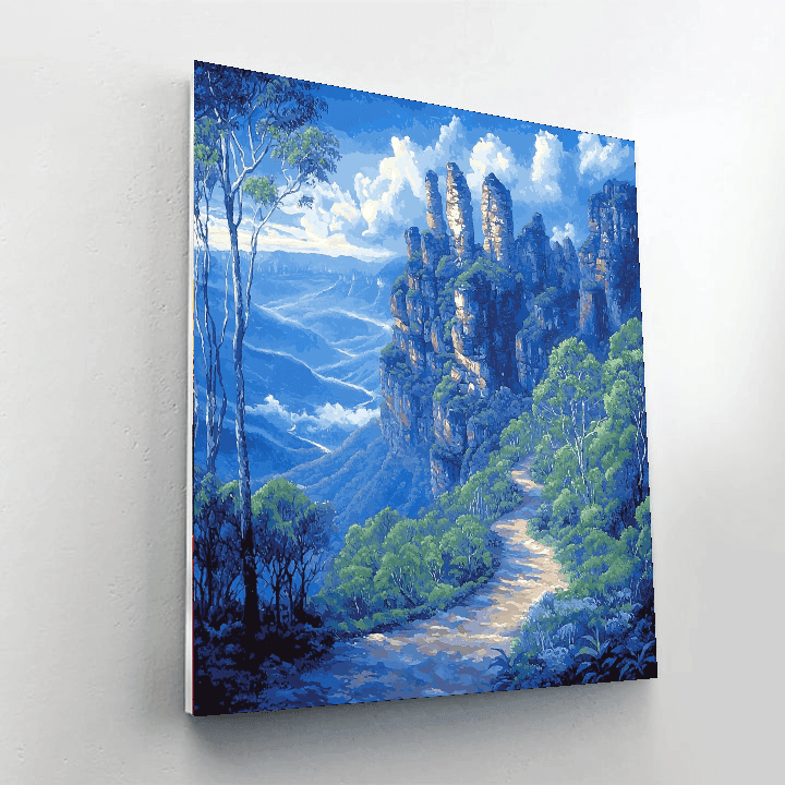 Blue Mountains Painting By Numbers Kit