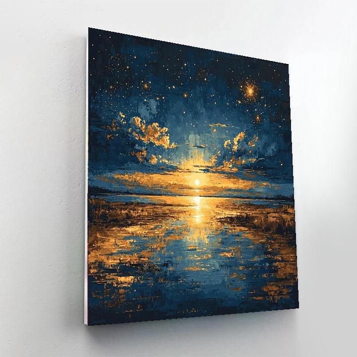 Caravaggio Inspired Embers Of The Twilight  DIY Paint By Numbers