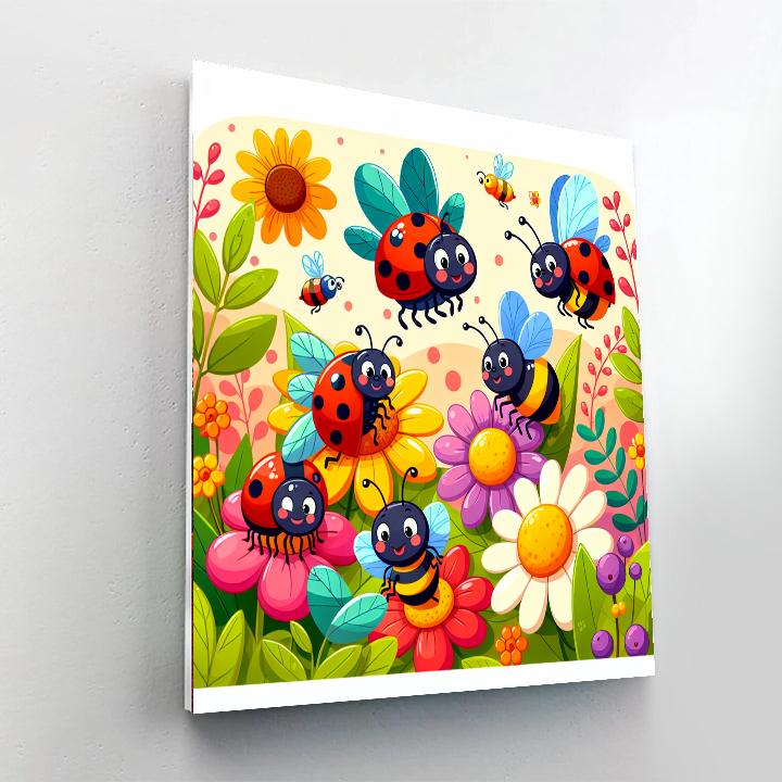 Friendly Bug Adventures Paint By Numbers Kits