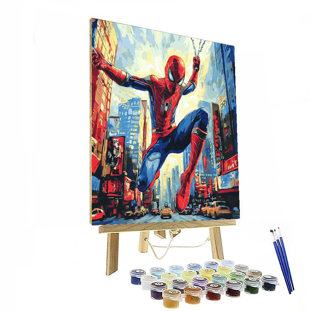 Tom Holland: The Web-slinger’s Charisma Numbered Painting Kits