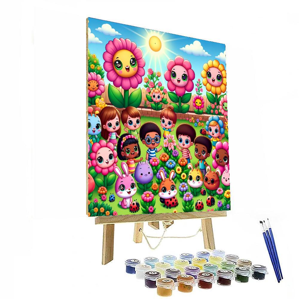 Magic Garden Safari Paint By Number